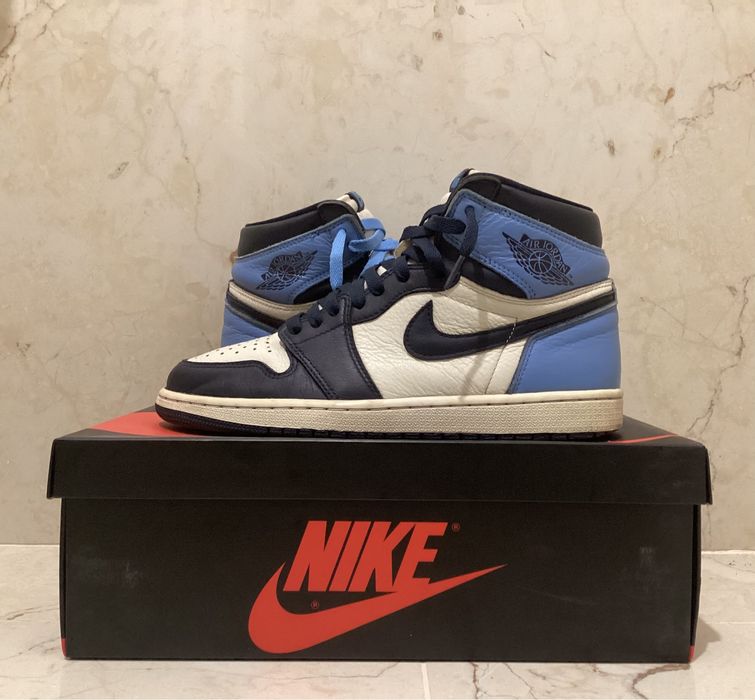 jordan 1 obsidian 43